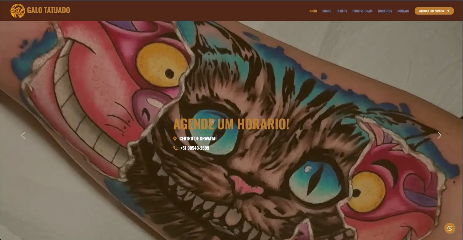 Galo Tatuado